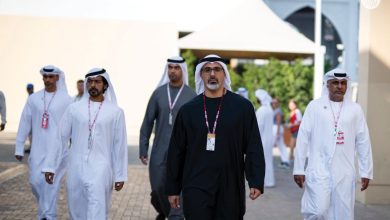 بالصور.. خالد بن محمد بن زايد يزور فعاليات اليوم الختامي لسباق جائزة الاتحاد للطيران الكبرى للفورمولا 1