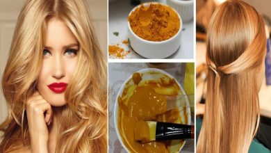 بدون أكسجين صبغ الشعر لون أشقر لامع بوصفة غير مكلفة وطبيعية