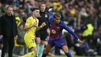 برشلونة يكسب فياريال بهدفين دون رد في الجولة الـ17 من الدوري الإسباني