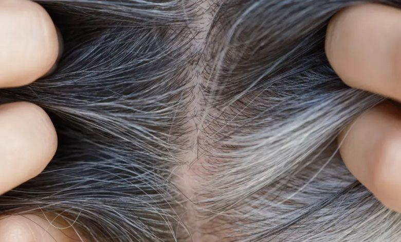 "تخلصي من الشيب نهائياً"اقوي وصفة مجربة لصبغ الشعر الأبيض