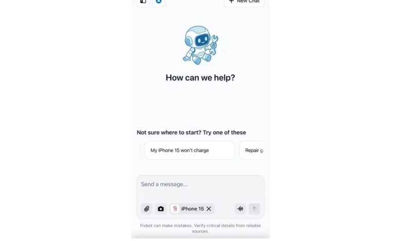 تطبيق FixBot المدعوم بالذكاء الاصطناعي لمساعدتك في إصلاح الأجهزة خطوة بخطوة