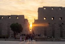 تعامد الشمس على معابد الكرنك مُعلنة بداية فصل الشتاء