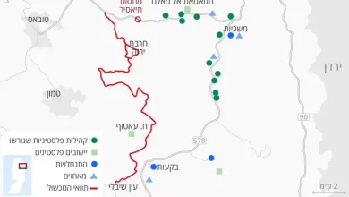 جيش الاحتلال يبني جدارا في قلب منطقة غور الأردن