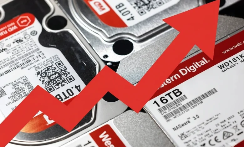 "حتى هذه!".. ارتفاع أسعار هاردات الـ HDD!