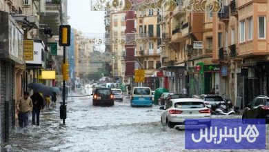 حصيلة قتلى فيضانات جنوب إسبانيا