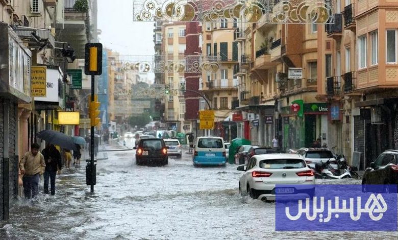 حصيلة قتلى فيضانات جنوب إسبانيا