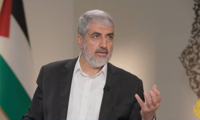 خالد مشعل: مسار التطبيع تراجع ونزع السلاح مستحيل لأنه “نزع للروح”