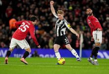 دورجو يقود يونايتد لفوز ثمين على نيوكاسل في الدوري الإنجليزي