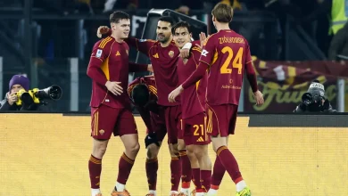 روما يستعيد المركز الرابع بثلاثية في جنوا