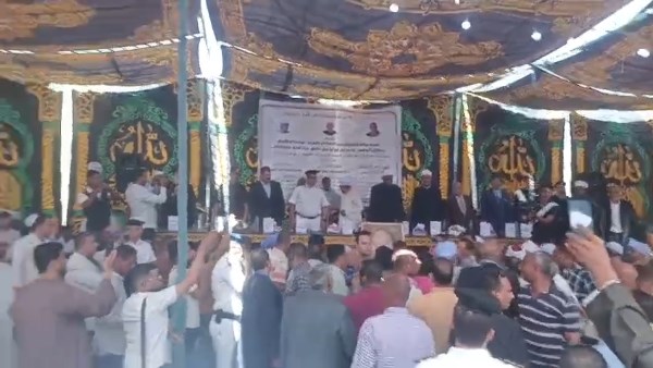 ساحة الشيخ الطيب في الأقصر تنهي خصومة ثأرية بين أبناء عمومة من قنا