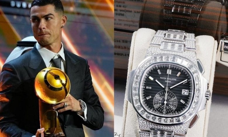 ساعة بقيمة 1.3 مليون دولار تزين معصم كريستيانو رونالدو في دبي