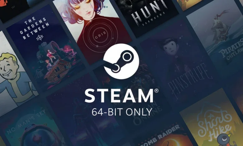ستيم لن يعمل مجددًا على أنظمة ويندوز 32 بت!