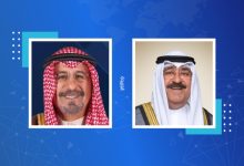 سمو الأمير يتلقى رسالة تهنئة من سمو الشيخ محمد الصباح