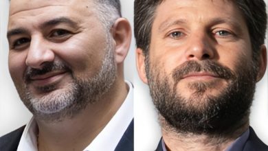 سموتريتش يهاجم منصور عباس: "ذئب في جلد خروف ويدعم حماس"