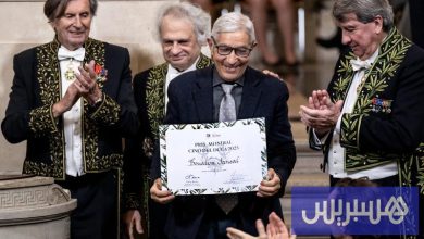 صنصال يكرم في الأكاديمية الفرنسية