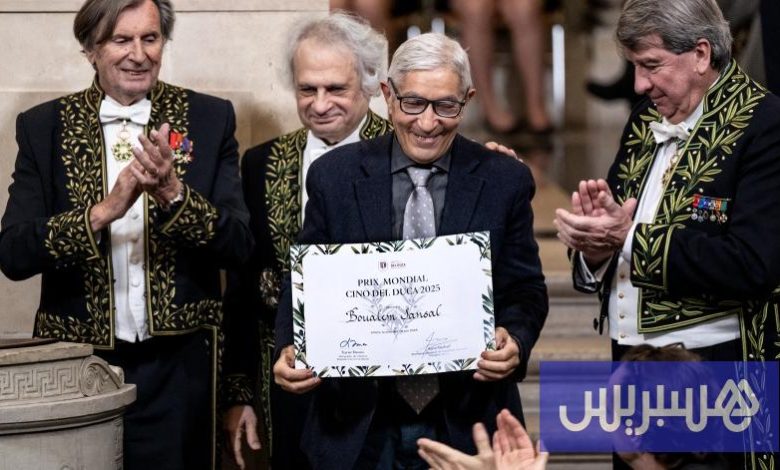 صنصال يكرم في الأكاديمية الفرنسية