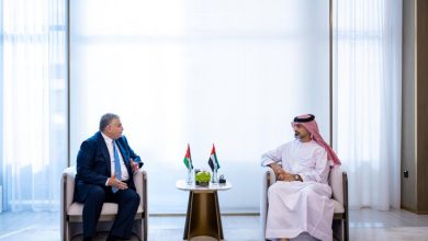 عمار بن حميد يستقبل سفير الأردن لدى الدولة