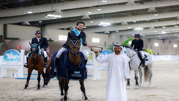فئة "النجمة الواحدة".. الفارس السوري محمد زهير يحصد أول لقب في بطولة بوذيب الدولية لقفز الحواجز