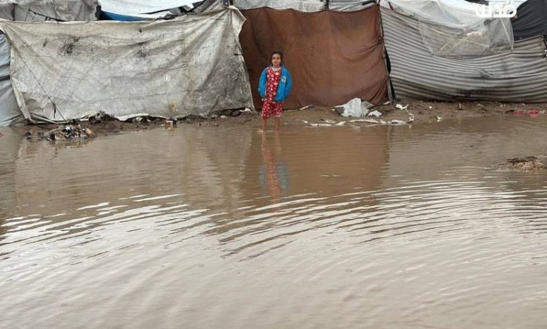 قطاع غزة يواجه كارثة جديدة بسبب المنخفض الجوي ومنع الإعمار