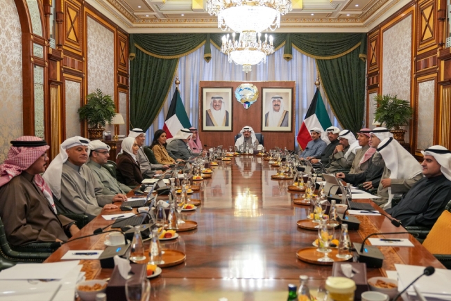 مجلس الوزراء يعقد اجتماعه الأسبوعي برئاسة العبدالله