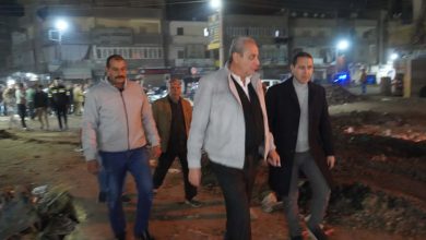 محافظ الغربية يتابع استكمال تطوير منطقة أبو دراع بعد إزالة السوق العشوائي