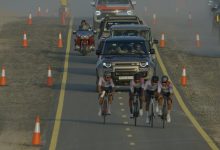 محمد بن راشد يشهد جانباً من فعاليات النسخة العاشرة من بطولة السلم للدراجات الهوائية