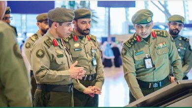 مدير عام الجوازات المكلّف يتفقد العمل بجوازات مكة ومطار الملك عبدالعزيز وميناء جدة