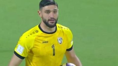مشهد مؤثر لحارس منتخب سوريا إلياس هدايا بعد خسارة "نسور قاسيون" أمام المغرب (فيديو)
