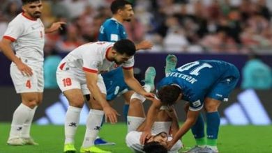 مصدر يكشف مدة غياب يزن نعيمات عن الملاعب بسبب الاصابة
