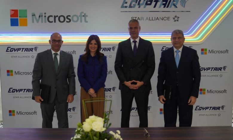 مصر للطيران ومايكروسوفت تدشنان مرحلة جديدة من التعاون لتعزيز الابتكار والتحول الرقمي في قطاع الطيران