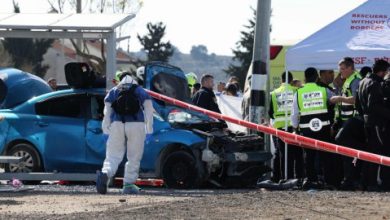 مقتل إسرائيليين وإصابة آخر بعمليتي “دهس وطعن” قرب مدينة العفولة في الداخل الفلسطيني