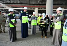 وزير الدفاع ومحافظ الفروانية تفقدا مشروع مبنى الركاب الجديد في مطار الكويت الدولي