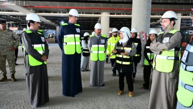 وزير الدفاع ومحافظ الفروانية تفقدا مشروع مبنى الركاب الجديد في مطار الكويت الدولي