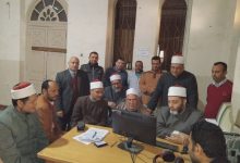 وكيل لجنة مراجعة المصحف ورئيس منطقة الغربية يتفقدان مسابقة الأزهر السنوية لحفظ القرآن الكريم