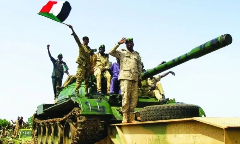 عناصر من قوات الجيش السوداني