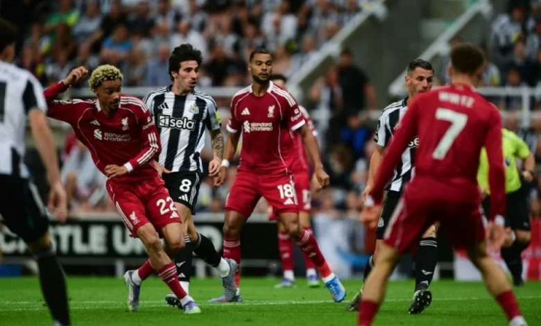 ليفربول ضد نيوكاسل.