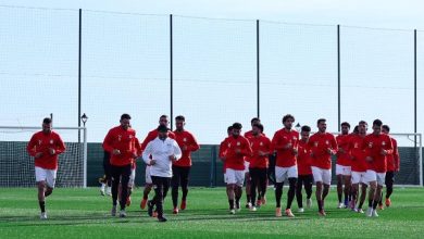 مران منتخب مصر