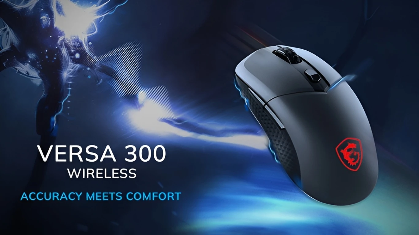 ماوس Versa 300 8K Wireless - المصدر: msi