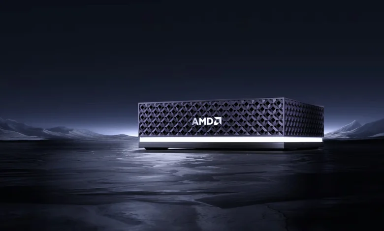 AMD تكشف عن AI Halo: كمبيوتر بحجم كف اليد، لكن بقدرة حاسوب مكتبي!