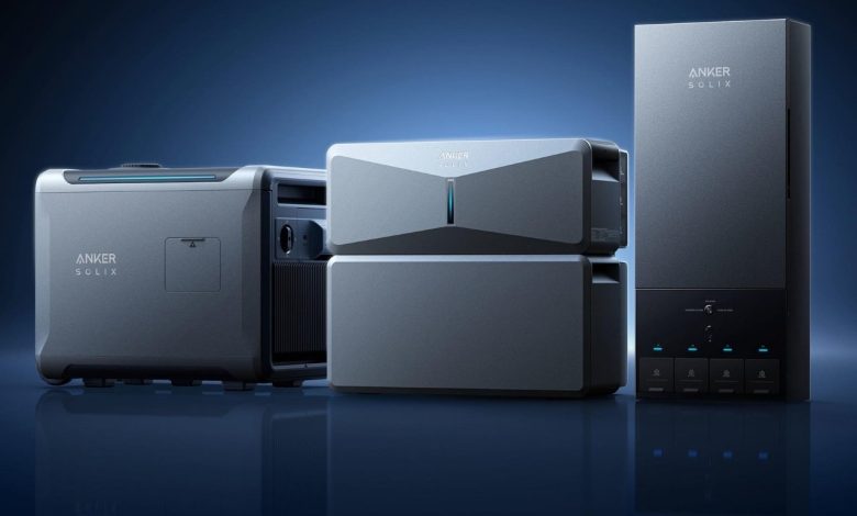 Anker تطلق بطارية منزلية قادرة على تشغيل البيت بالكامل أثناء انقطاع الكهرباء