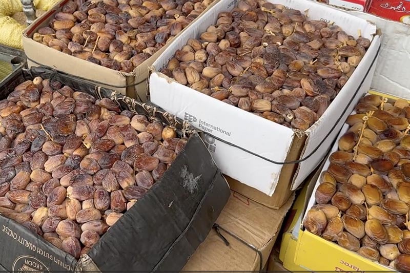 وفرة التمور المغربية