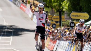 "الإمارات للدراجات" يتصدر الترتيب العام في طواف سانتوس داون أندر