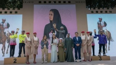 "الفارسة ماسة" تحرز لقب كأس فاطمة بنت منصور للقدرة