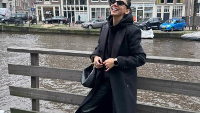 أبرز إطلالات سلمى أبو ضيف باللون الأسود.. المونوكروم يفوز