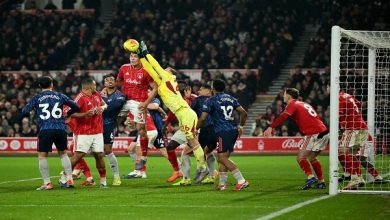 أرسنال يواصل صدارة ترتيب الدوري الإنجليزي الممتاز رغم تعادله مع نوتينجهام