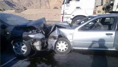 إصابة 7 أشخاص في حادث تصادم سيارتين بالغردقة