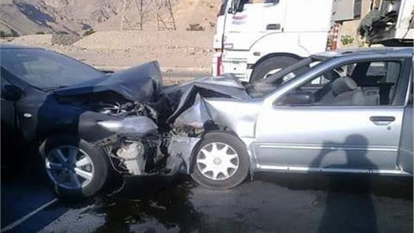 إصابة 7 أشخاص في حادث تصادم سيارتين بالغردقة