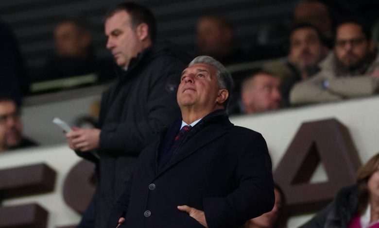 استقالة لابورتا من رئاسة برشلونة 9 فبراير