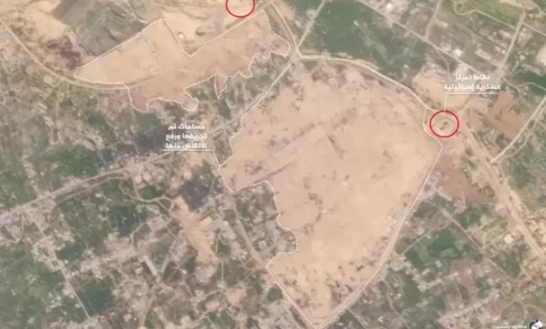 الأقمار الصناعية تكشف تسوية ممنهجة ينفذها جيش الاحتلال غرب رفح