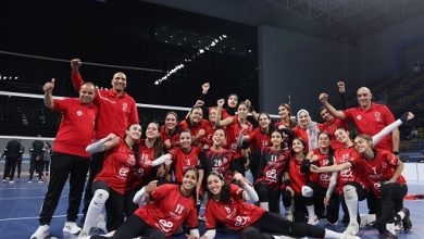 الأهلي يتوج ببطولة دوري مرتبط الطائرة للسيدات